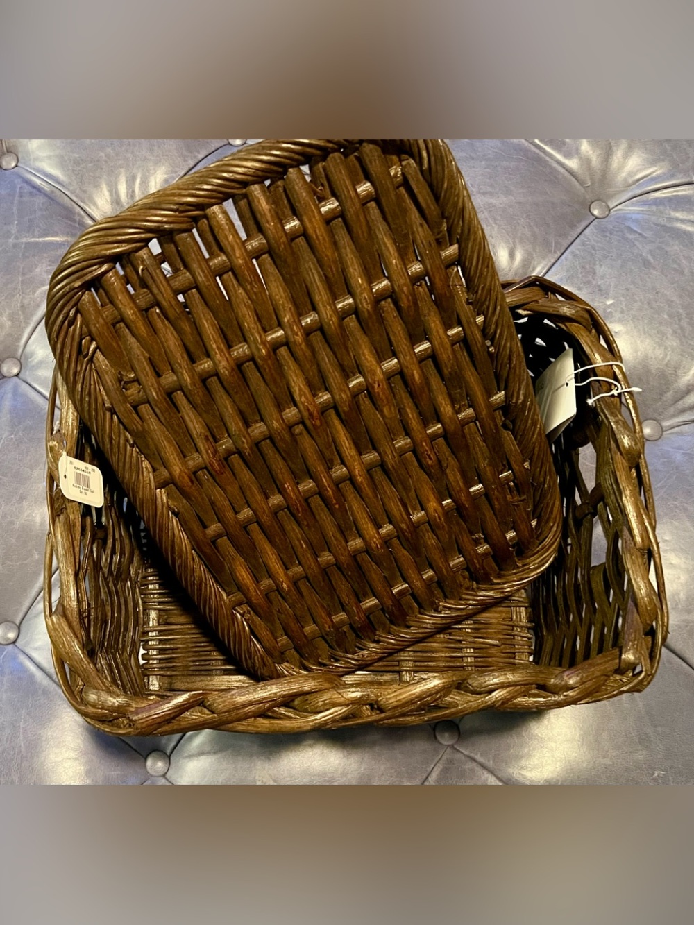 Pottery Barn Aubrey Handwoven Basket